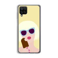 Ice cream: Samsung Galaxy A12 Transparant Hoesje