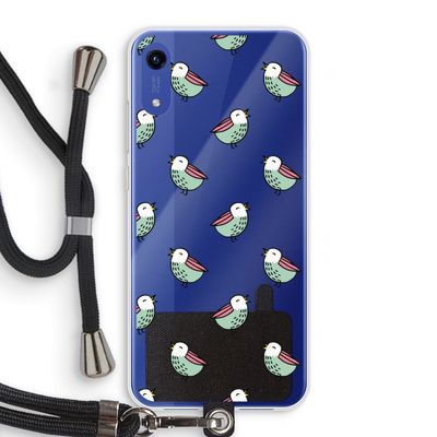Vogeltjes: Honor Play 8A Transparant Hoesje met koord