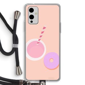 Donut: OnePlus 9 Transparant Hoesje met koord