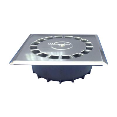 Afvoer Tecnoagua T-88 I PVC Roestvrij staal 11,7 x 11,7 x 4,4 cm Ø 4 cm Verticaal