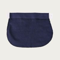 Op en Top Zwanger Broek Verlenger met blauwe stof