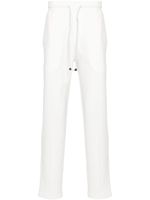 Brunello Cucinelli pantalon de jogging à lien de resserrage - Blanc