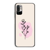 Roses are red: Xiaomi Redmi Note 10 5G Transparant Hoesje Roses are red: Xiaomi Redmi Note 10 5G Transparant Hoesje