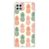 Samsung Galaxy A22 5G | Siliconen Case | Ananas