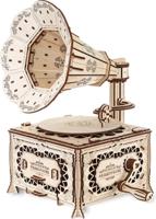 Eco Wood 3D Houten Grammofoon DIY Modelbouw