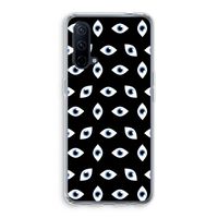 Eyes pattern: OnePlus Nord CE 5G Transparant Hoesje