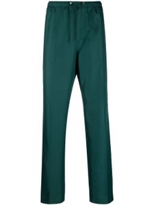 Lanvin pantalon à rayures latérales - Vert