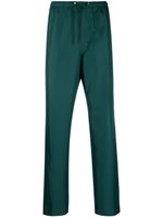 Lanvin pantalon à rayures latérales - Vert - thumbnail