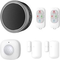 KYF alarmsysteem - 868 MHz - WiFi, geïntegreerde sirene van 90 dB - 2 knipperlichten - 2 afstandsbedieningen