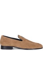 Giuseppe Zanotti chaussons en daim - Tons neutres