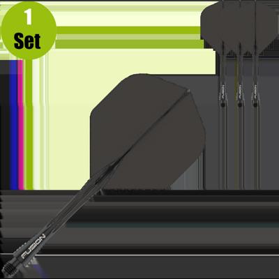 Winmau Winmau Fusion Flight en Shaft - Zwart