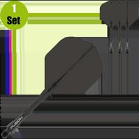 Winmau Winmau Fusion Flight en Shaft - Zwart