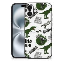Dierenprint Telefoonhoesje voor iPhone 16 Plus Dinosaurus
