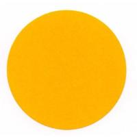 Etiket 50 mm rond fluor oranje 1000 rol