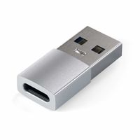 Satechi ST-TAUCS tussenstuk voor kabels USB-A USB-C Zilver - thumbnail