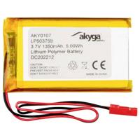 Akyga LP503759 Accupack Batterijgrootte: Speciaal LiPo 3.7 V 1350 mAh