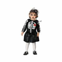 Kostuums voor Baby's Zwart Skelet 24 Maanden - Maat: 12-24 Maanden - Maat: 12-24 Maanden