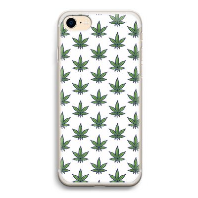 Weed: iPhone 7 Transparant Hoesje