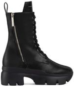Giuseppe Zanotti bottines Apocalypse à talon épais - Noir