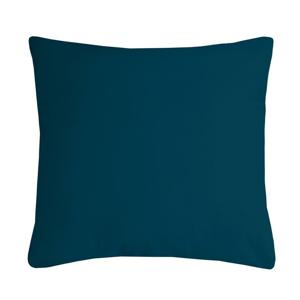 Stof Textile sierkussen Nelson - petrol blauw - 60 x 60 cm - bank kussens - polyester