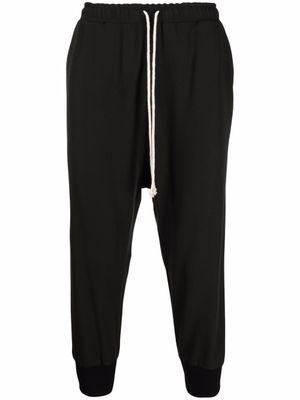 Alchemy pantalon court à lien de resserrage - Noir