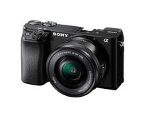 Sony α 6100 + 16-50mm SLR camerakit 24,2 MP CMOS 6000 x 40000 Pixels Zwart - thumbnail