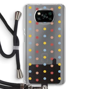 Bollen: Xiaomi Poco X3 Pro Transparant Hoesje met koord
