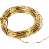 Creativ Company Messingdraad, dikte 1,2 mm, 100 gr, brons, 10 m/ 1 rol
