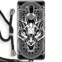 Oh Deer: LG G7 Thinq Transparant Hoesje met koord