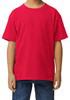 Gildan G65000K Softstyle® Midweight Youth T-Shirt - Red - XS (104/110)