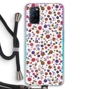 Planets Space: Oppo A92 Transparant Hoesje met koord