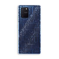 Moroccan Print: Samsung Galaxy Note 10 Lite Transparant Hoesje