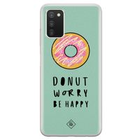 Samsung Galaxy A03s siliconen hoesje - Donut worry