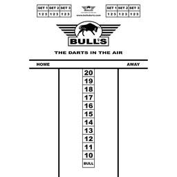 Bulls Budget Dart Scorebord 30x45 cm