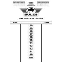Bulls Budget Dart Scorebord 30x45 cm