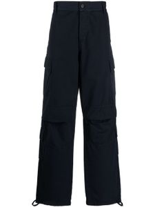 DARKPARK pantalon droit à coupe ample - Bleu