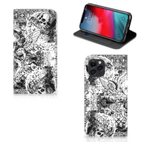 Mobiel BookCase Apple iPhone 11 Pro Skulls Angel