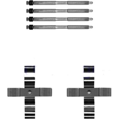 Accessoireset, schijfremblok LX0703