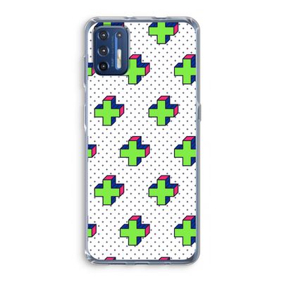8-bit N°10: Motorola Moto G9 Plus Transparant Hoesje