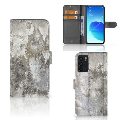 OPPO Reno6 5G | Bookcase | Beton Print