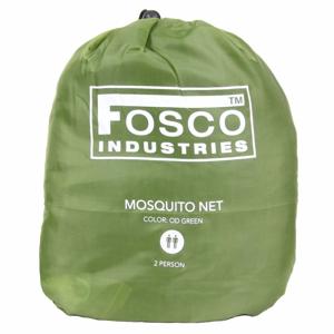 Muggennet - groen - polyester - D50 cm / H230 cm - 2 personen - klamboe - muskietennet
