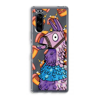 Loot Burger: Sony Xperia 5 Transparant Hoesje