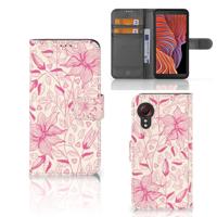 Samsung Galaxy Xcover 5 Hoesje Pink Flowers