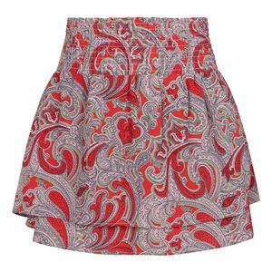 Indian Blue Jeans Meisjes rok paisley - Soft rood