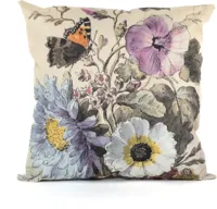 Anna&apos;s Collection buitenkussen boeket bloemen 45x45cm multi