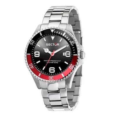 Sector 230 Zwart (Ø 43 mm) Heren horloge