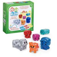 Farm Friends Set - Gioco di costruzione - JELLY BLOX - GOLIATH - Mattoncini morbidi e flessibili - Dai 2 anni