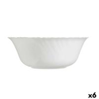 Saladekom Luminarc Feston Wit Glas (25 cm) (6 Stuks)