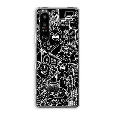 Vexx Black City : Sony Xperia 1 III Transparant Hoesje