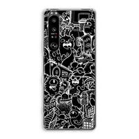 Vexx Black City : Sony Xperia 1 III Transparant Hoesje